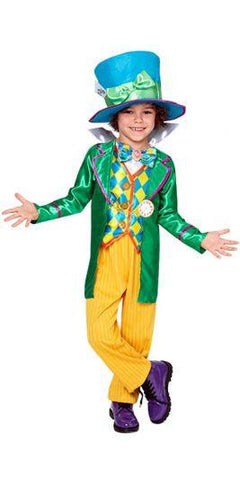 MAD HATTER DELUXE COSTUME, CHILD