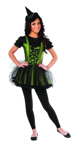 WICKED WEST WITCH TUTU COSTUME, ADULT
