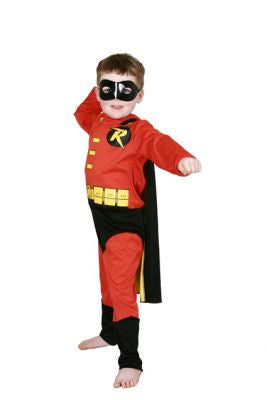 ROBIN DC DELUXE COSTUME- SIZE 6-8
