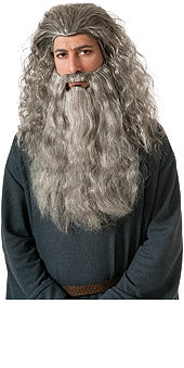 GANDALF WIG AND BEARD KIT, ADULT SIZE