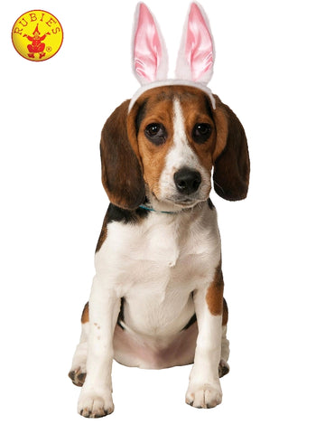 EASTER BUNNY EARS DOG COSTUME - SIZE M-L