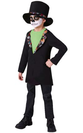 DAY OF THE DEAD BOYS COSTUME, CHILD
