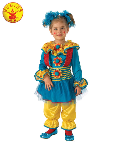 DOTTY THE CLOWN COSTUME, CHILD - SIZE TODDLER