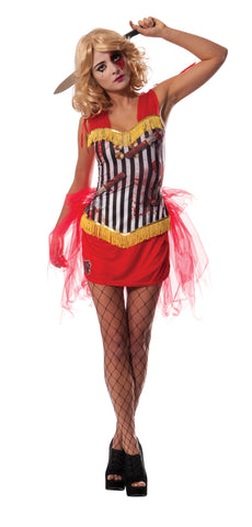 CIRCUS KNIFE THROWER'S ASSISTANT COSTUME, ADULT