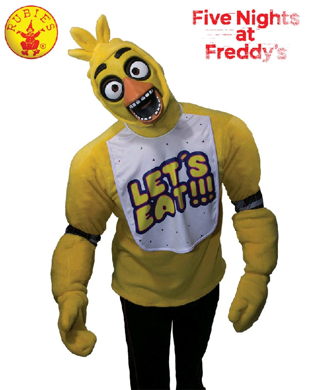 CHICA FIVE NIGHTS AT FREDDY'S DELUXE COSTUME, ADULT - SIZE S