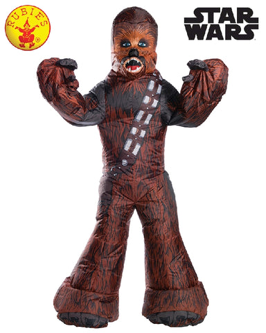 CHEWBACCA INFLATABLE STAR WARS COSTUME, ADULT