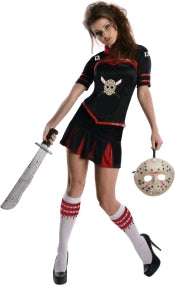 FRIDAY THE 13TH WOMENS CORSET COSTUME, ADULT