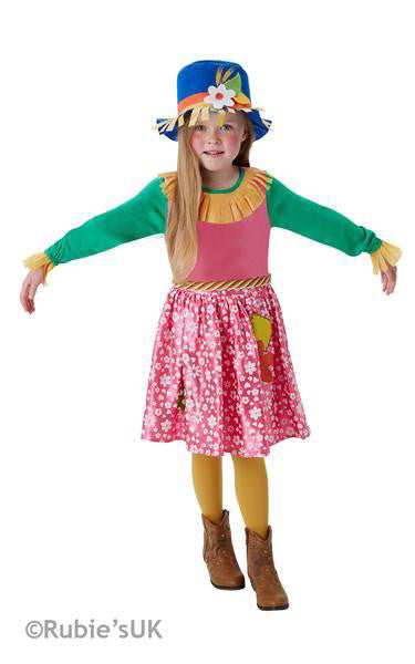 MRS SCARECROW, CHILD - SIZE M (5-6 YEARS)